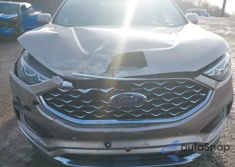 2021 Ford Edge Titanium from USA, damaged, VIN 2FMPK4K99MBA48723